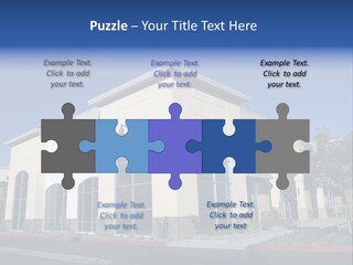 Market Realestate Mall PowerPoint Template