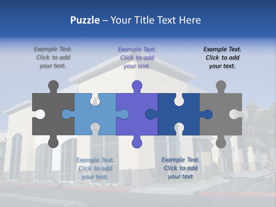 Market Realestate Mall PowerPoint Template