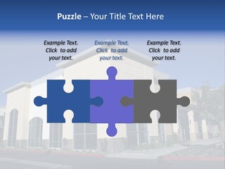 Market Realestate Mall PowerPoint Template