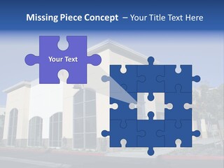 Market Realestate Mall PowerPoint Template