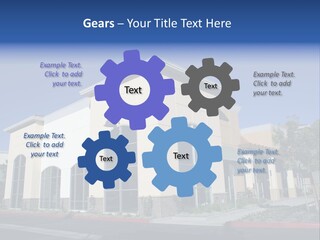 Market Realestate Mall PowerPoint Template