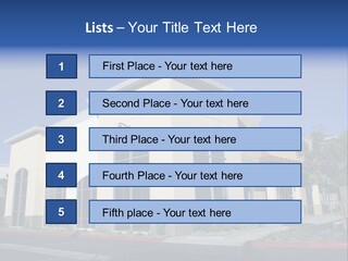 Market Realestate Mall PowerPoint Template