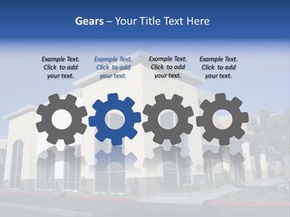 Market Realestate Mall PowerPoint Template