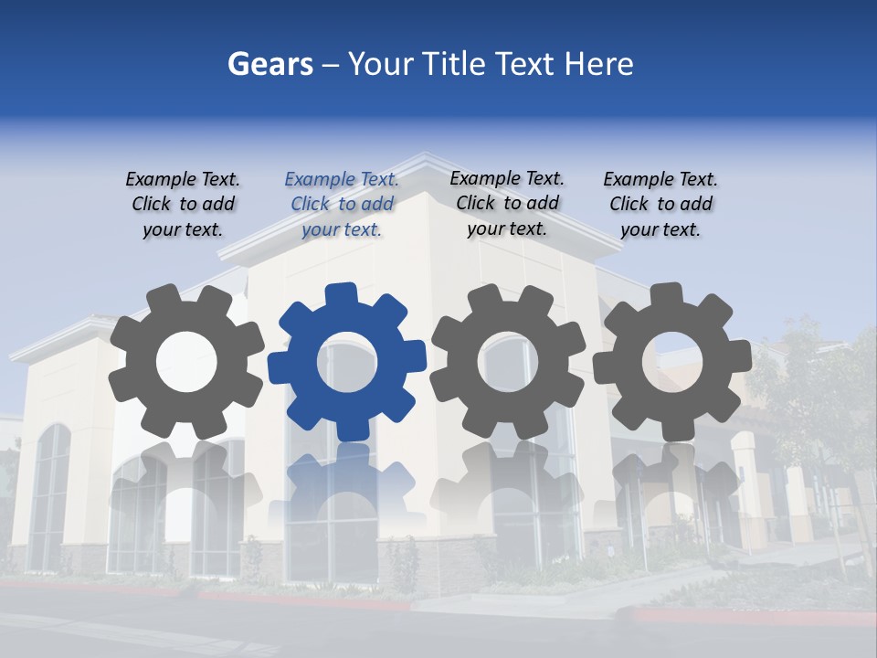 Market Realestate Mall PowerPoint Template