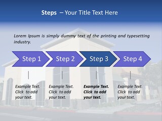 Market Realestate Mall PowerPoint Template