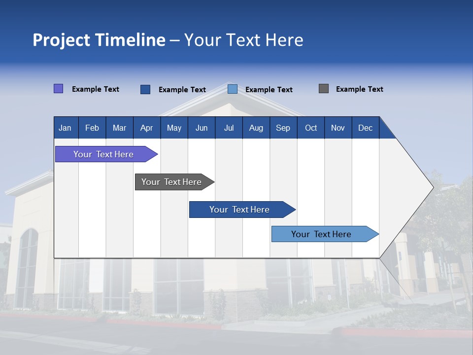 Market Realestate Mall PowerPoint Template
