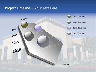 Market Realestate Mall PowerPoint Template