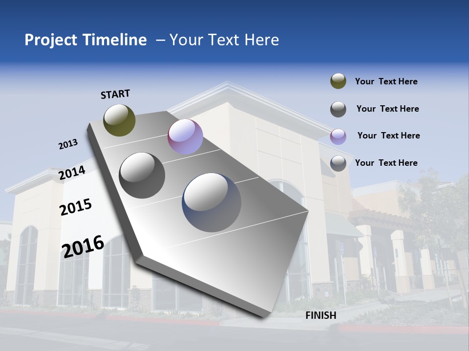 Market Realestate Mall PowerPoint Template