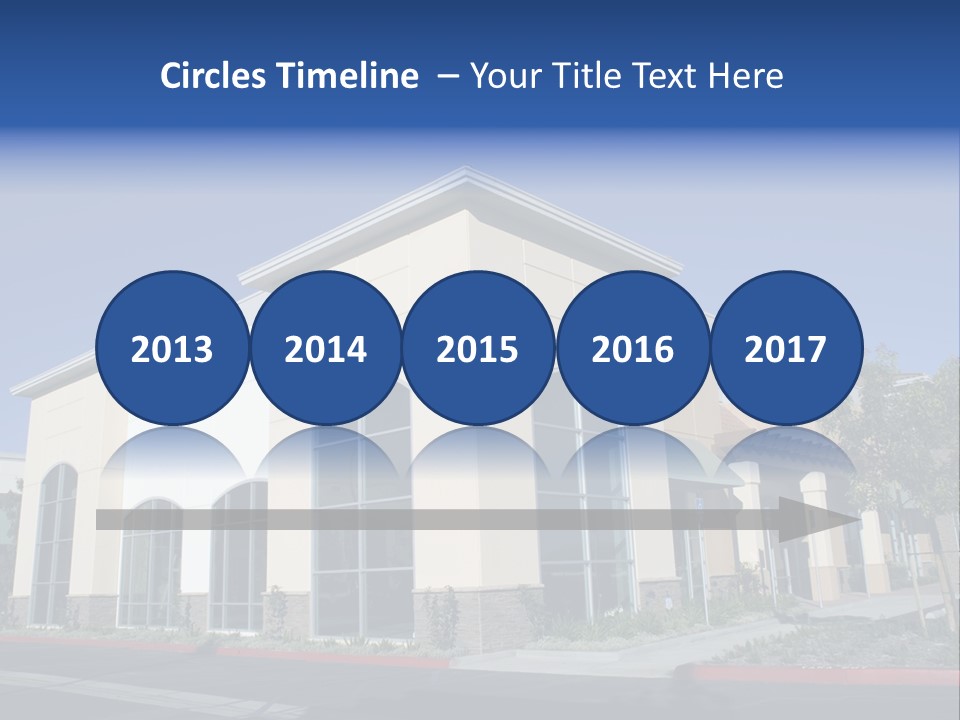 Market Realestate Mall PowerPoint Template