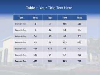 Market Realestate Mall PowerPoint Template