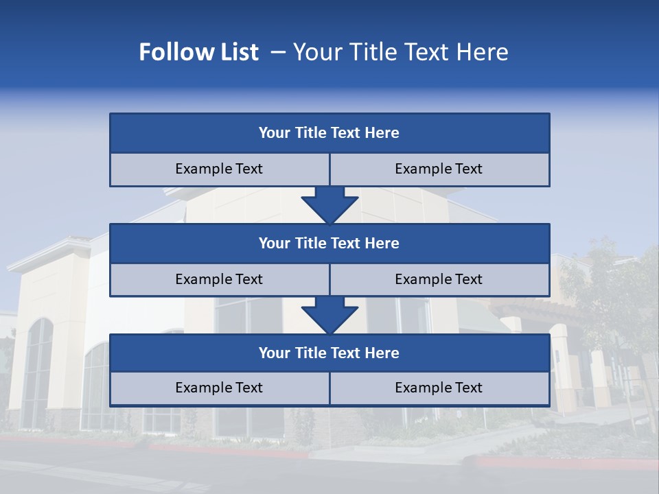 Market Realestate Mall PowerPoint Template