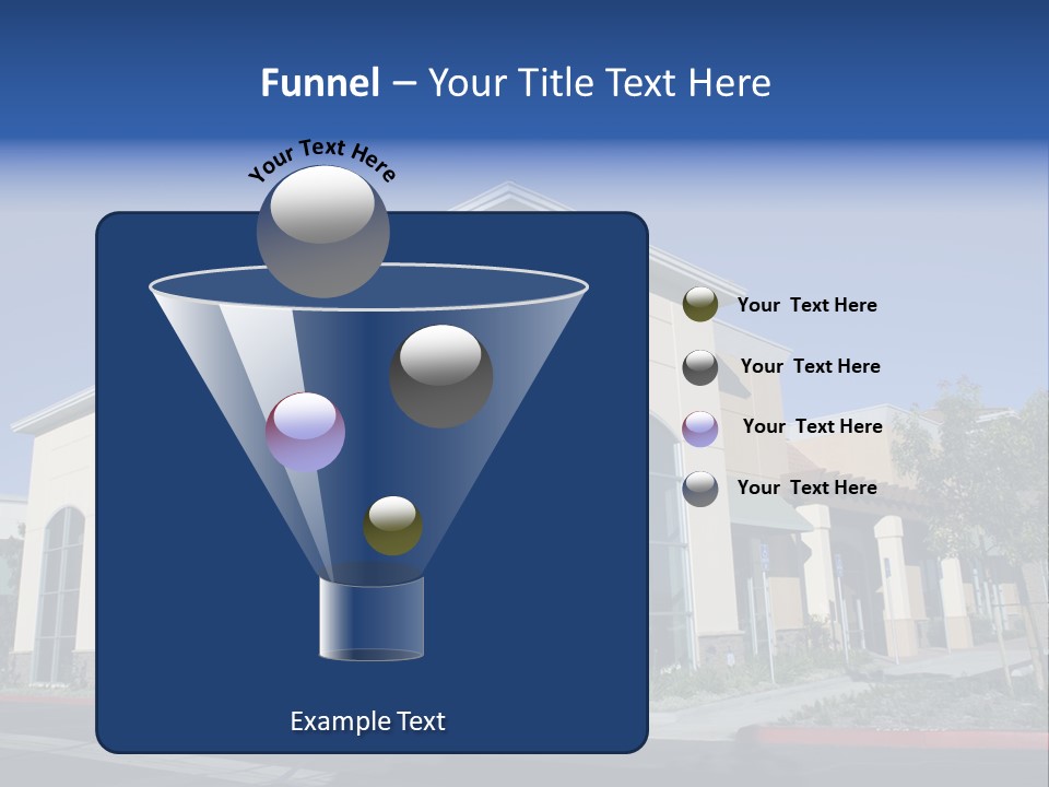 Market Realestate Mall PowerPoint Template