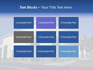 Market Realestate Mall PowerPoint Template