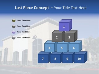 Market Realestate Mall PowerPoint Template