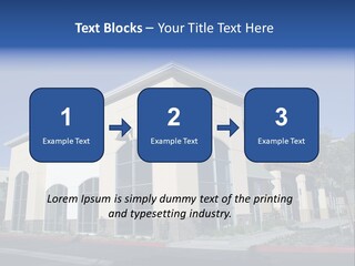 Market Realestate Mall PowerPoint Template