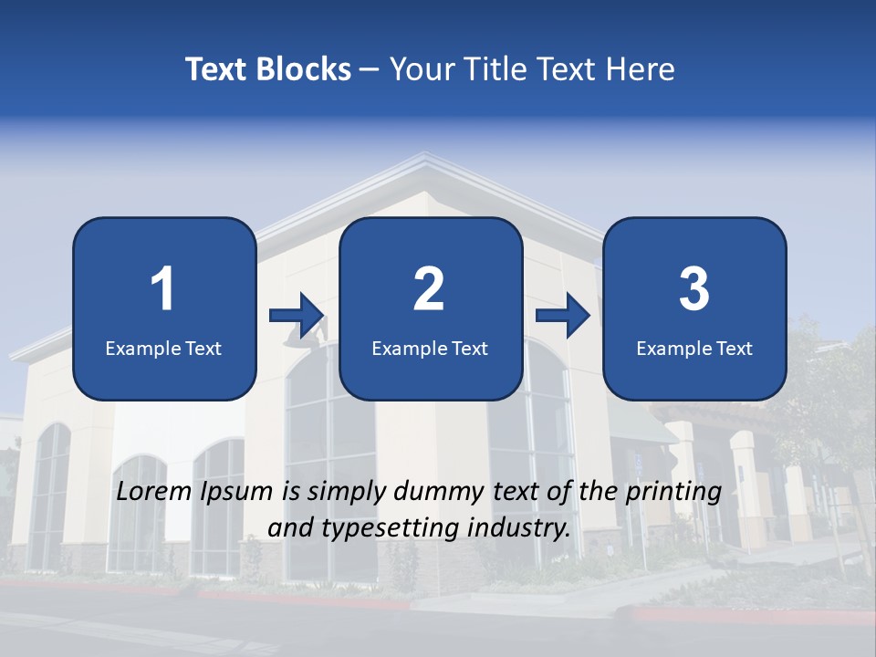 Market Realestate Mall PowerPoint Template
