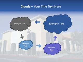 Market Realestate Mall PowerPoint Template