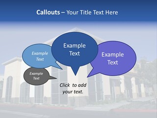Market Realestate Mall PowerPoint Template