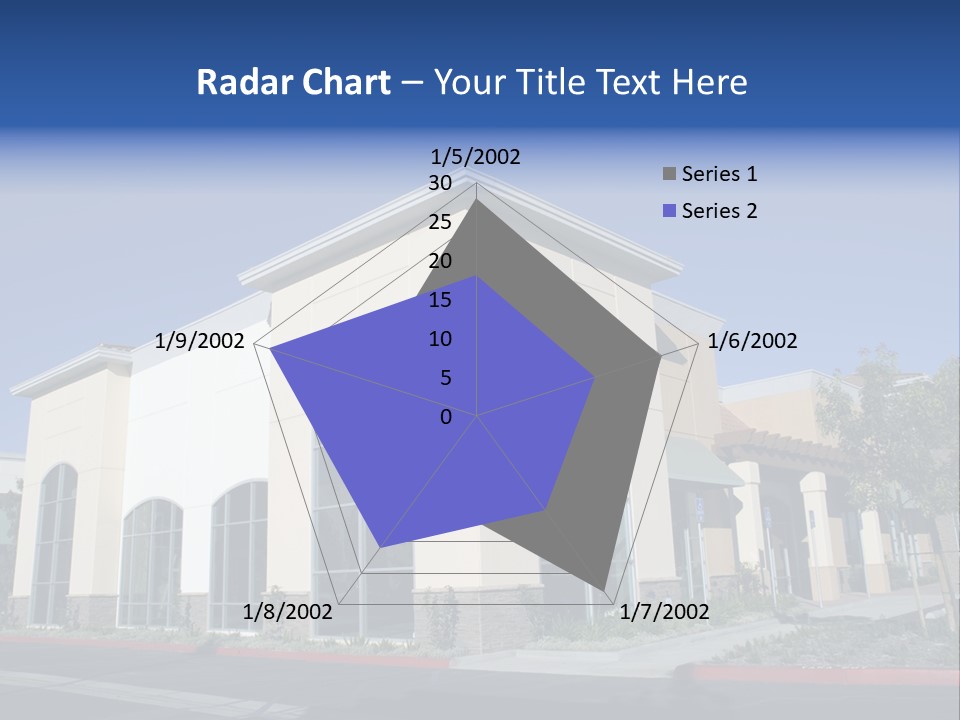 Market Realestate Mall PowerPoint Template