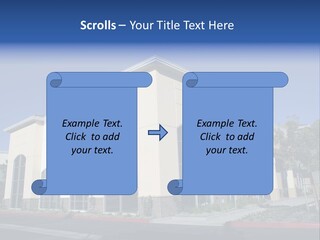 Market Realestate Mall PowerPoint Template