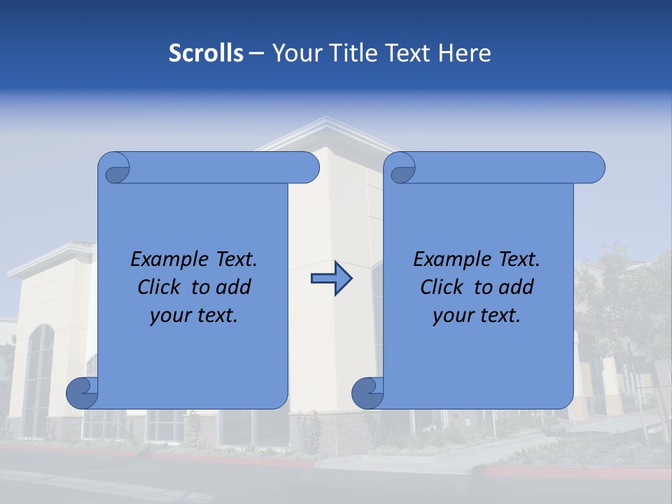 Market Realestate Mall PowerPoint Template