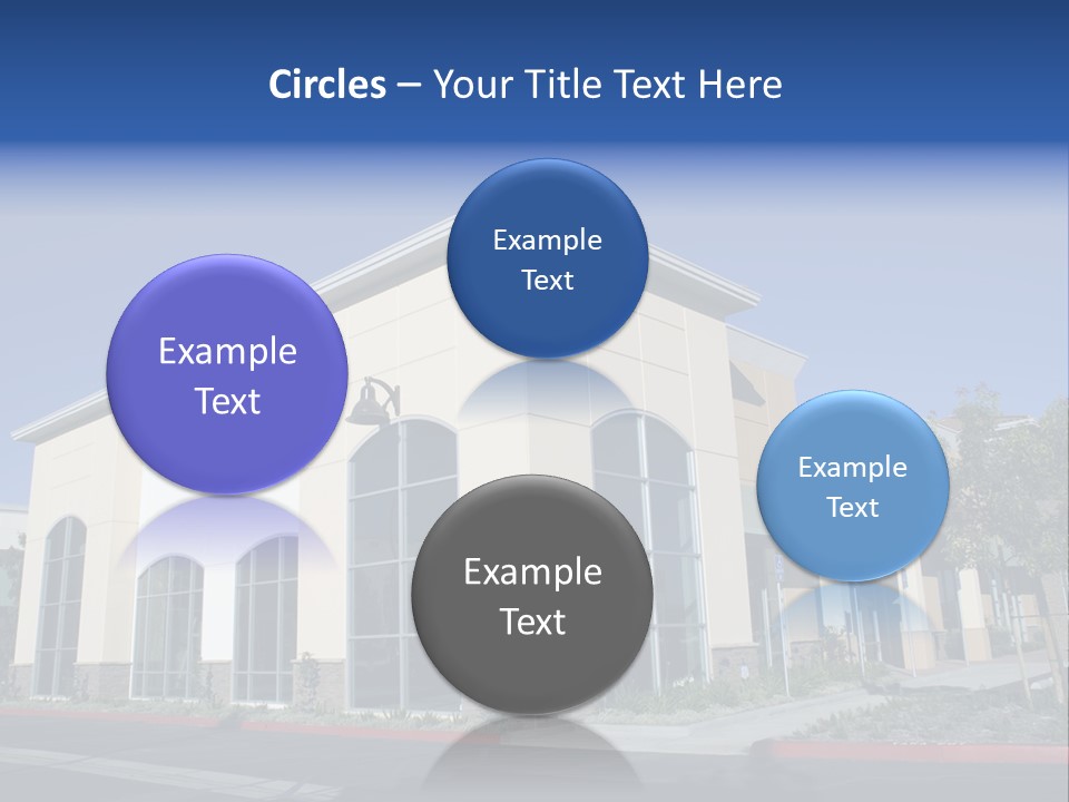 Market Realestate Mall PowerPoint Template