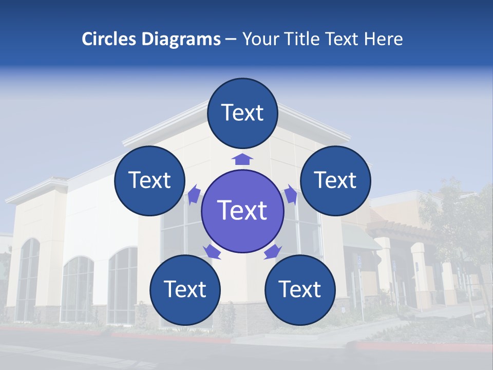 Market Realestate Mall PowerPoint Template