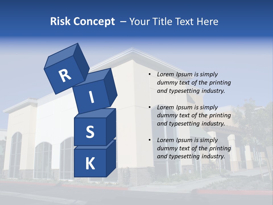Market Realestate Mall PowerPoint Template