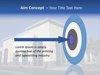 Market Realestate Mall PowerPoint Template