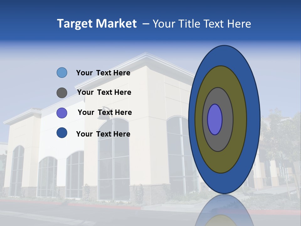 Market Realestate Mall PowerPoint Template