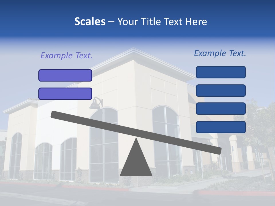Market Realestate Mall PowerPoint Template