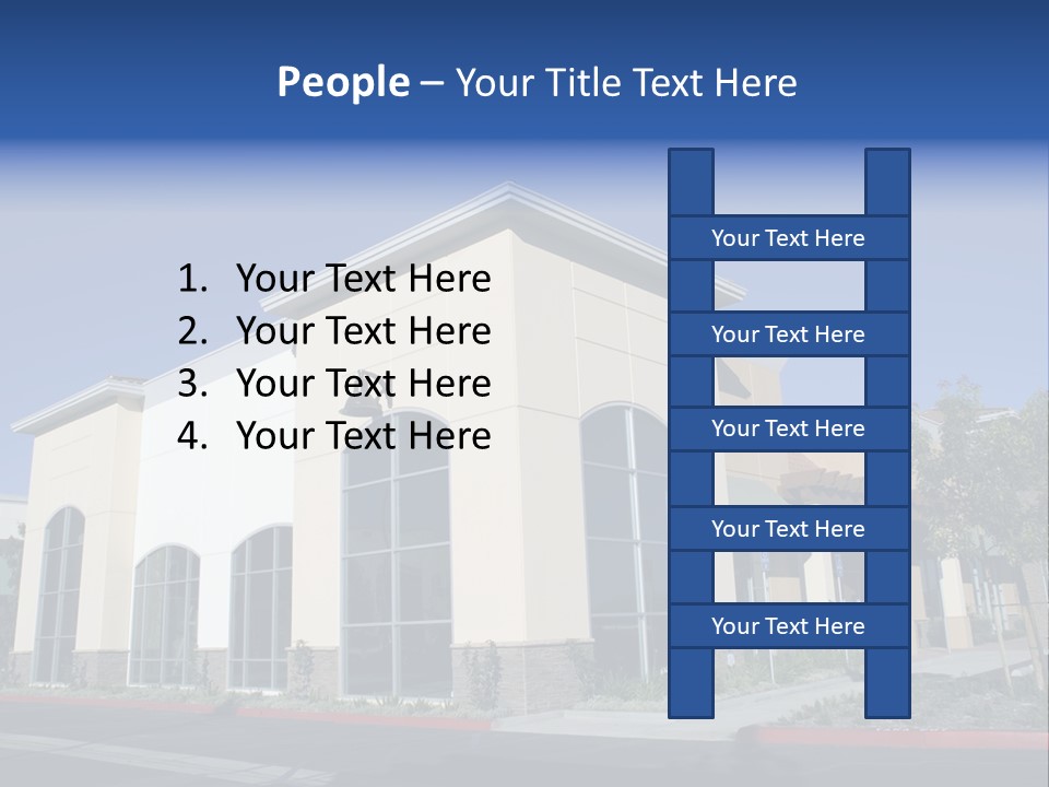Market Realestate Mall PowerPoint Template