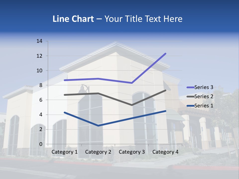 Market Realestate Mall PowerPoint Template