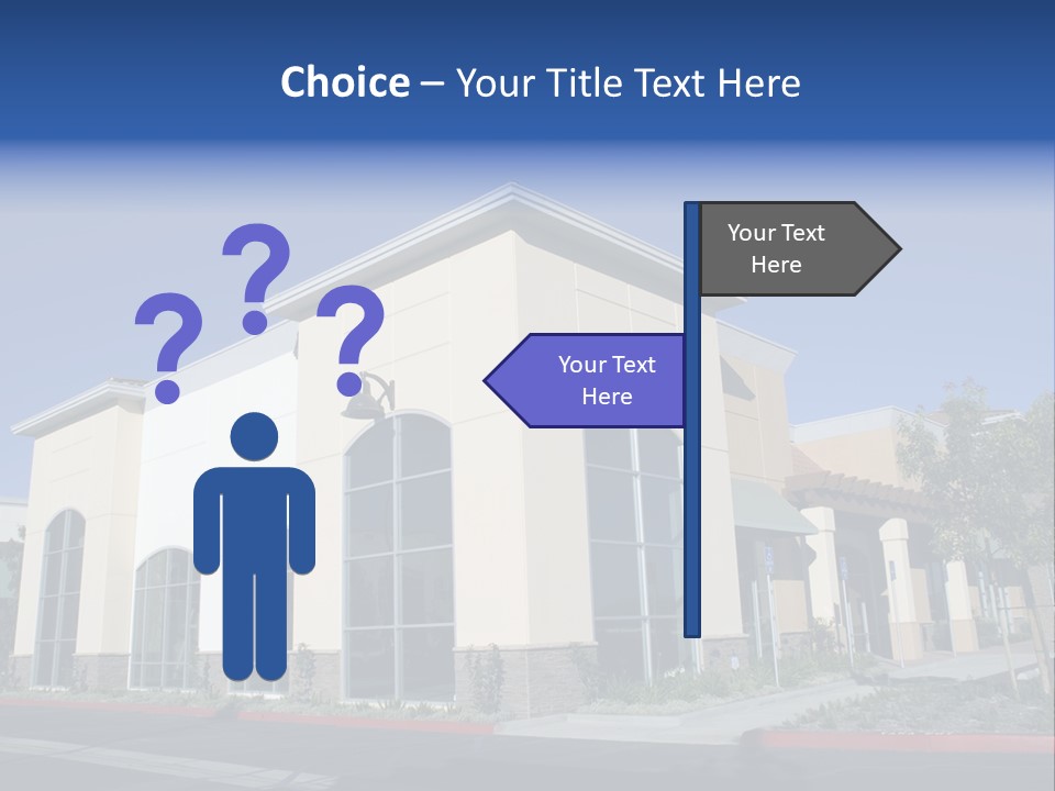 Market Realestate Mall PowerPoint Template