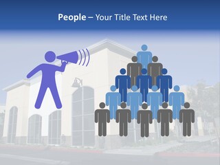 Market Realestate Mall PowerPoint Template