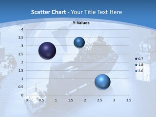 Ocean Moored Stacking PowerPoint Template