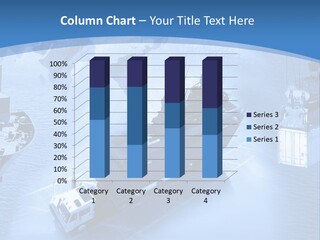 Ocean Moored Stacking PowerPoint Template