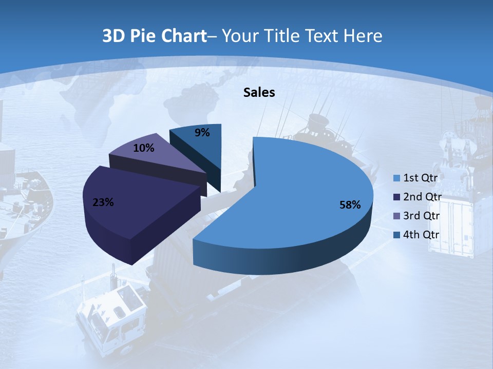 Ocean Moored Stacking PowerPoint Template