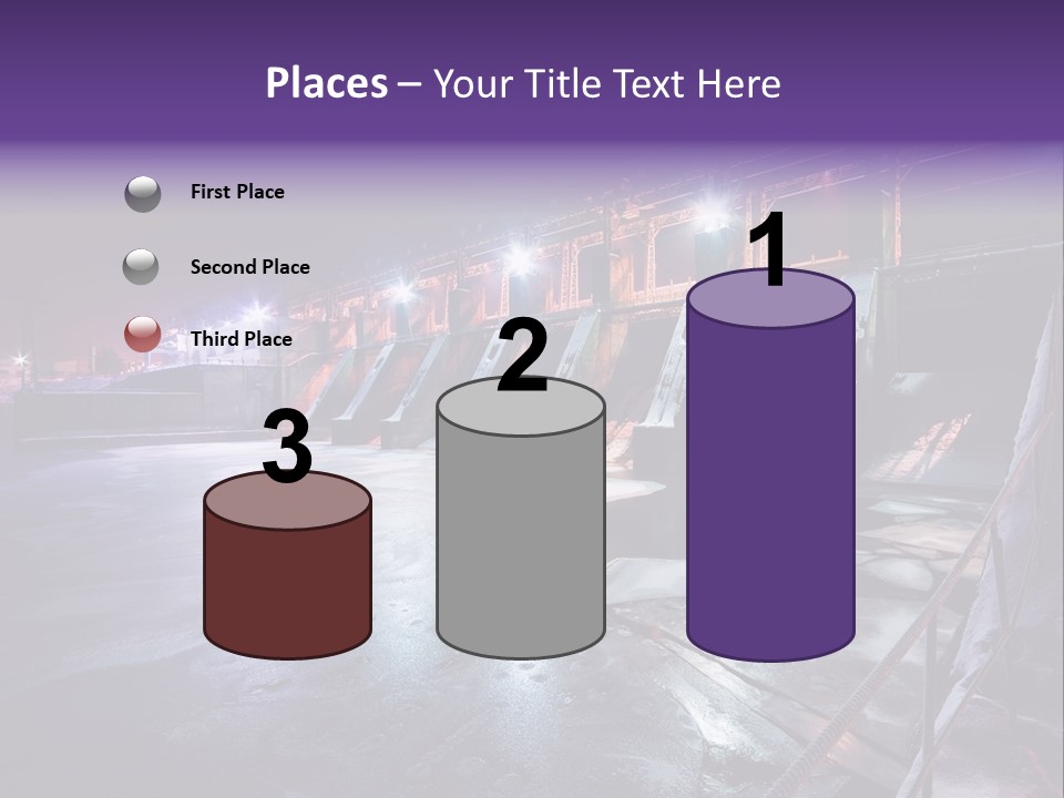 Winter Technology Pouring PowerPoint Template