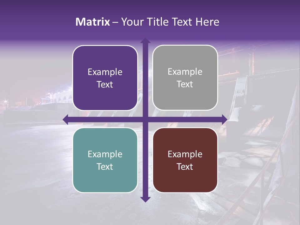 Winter Technology Pouring PowerPoint Template