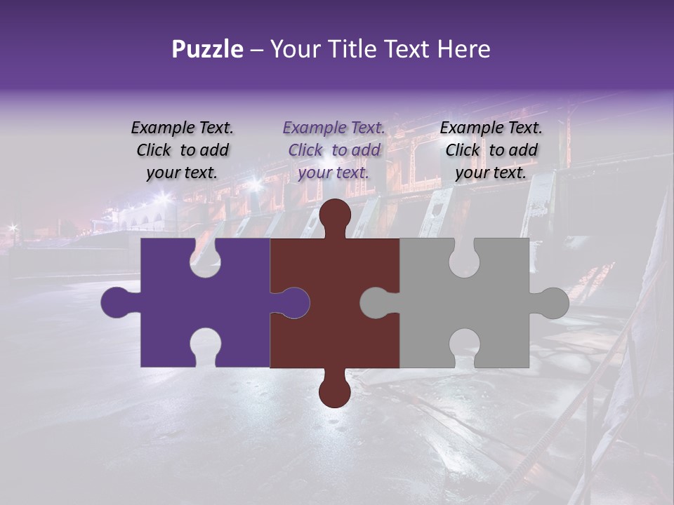 Winter Technology Pouring PowerPoint Template