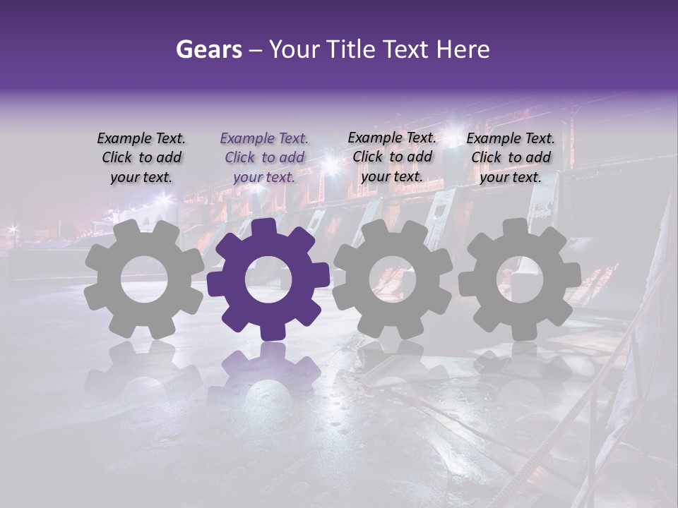 Winter Technology Pouring PowerPoint Template