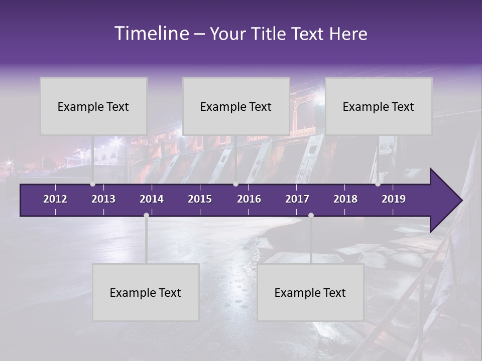 Winter Technology Pouring PowerPoint Template