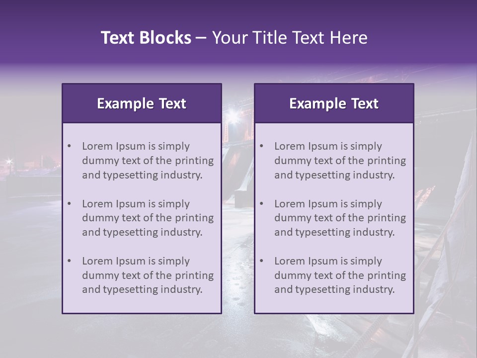 Winter Technology Pouring PowerPoint Template