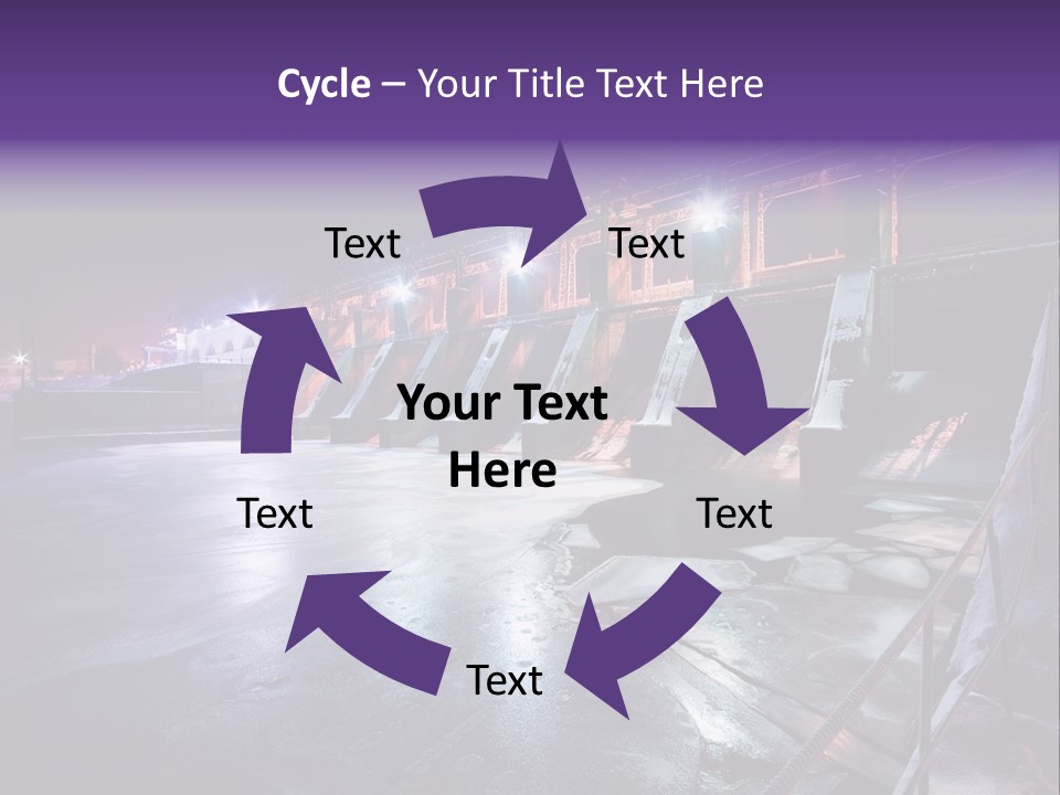 Winter Technology Pouring PowerPoint Template