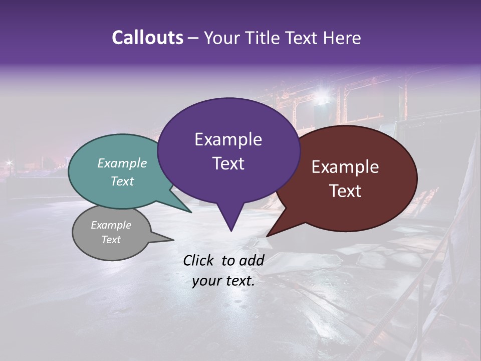 Winter Technology Pouring PowerPoint Template