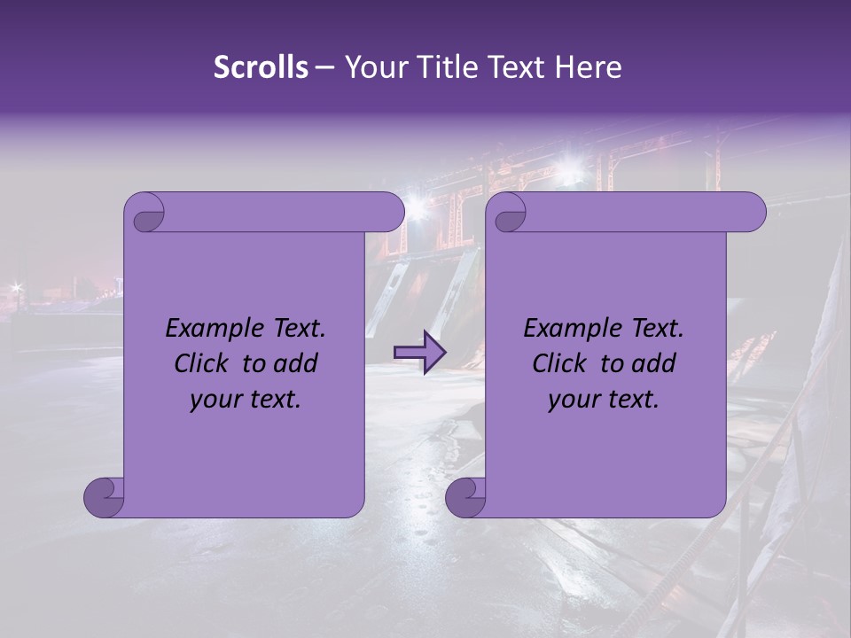 Winter Technology Pouring PowerPoint Template