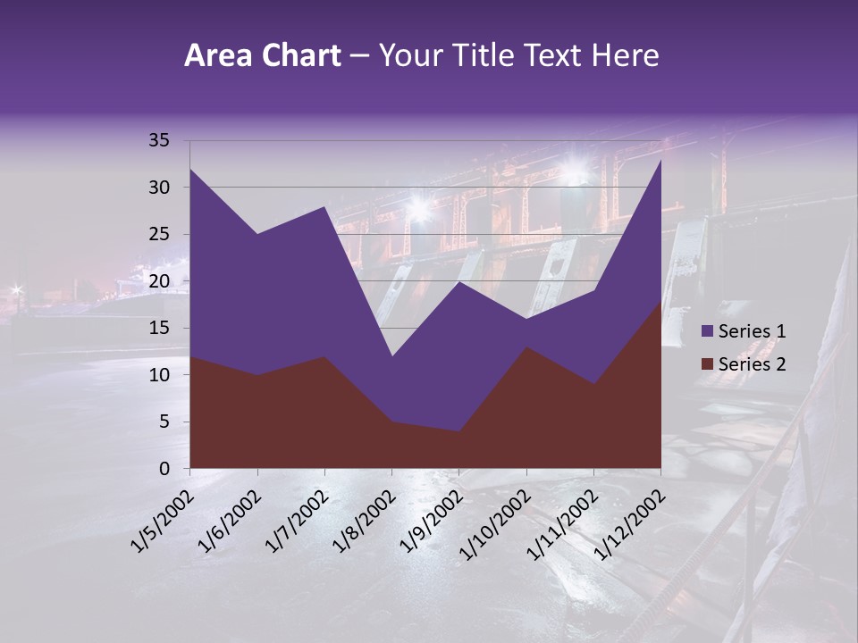Winter Technology Pouring PowerPoint Template