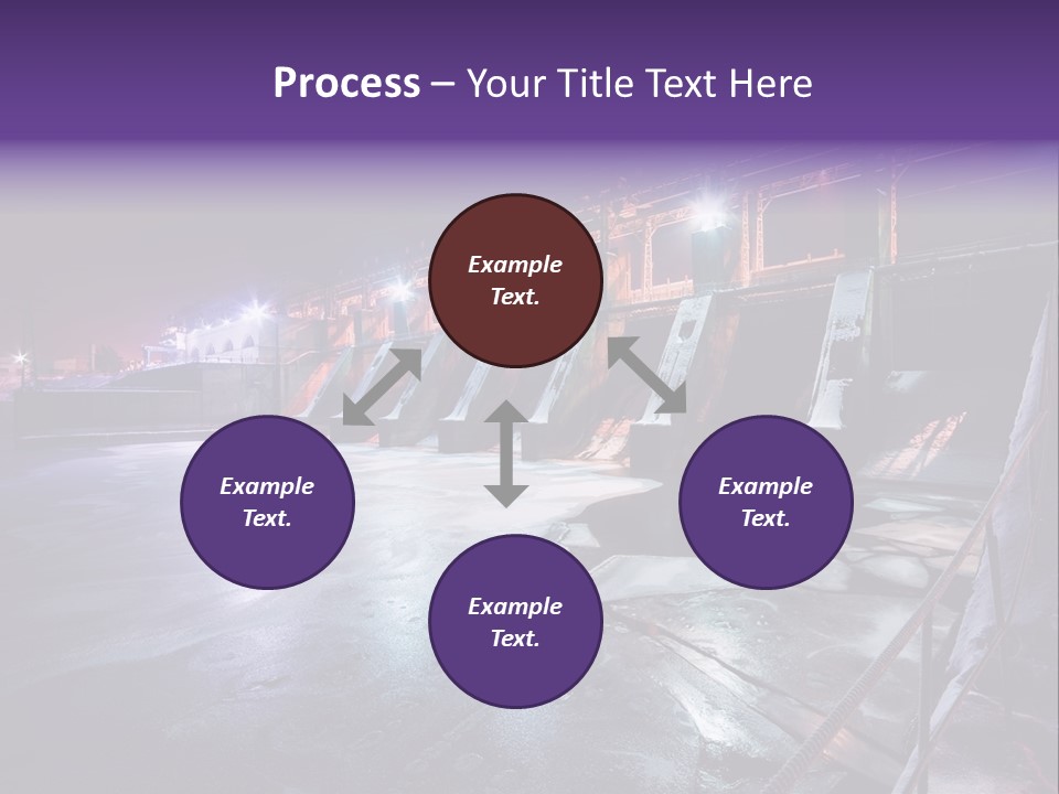 Winter Technology Pouring PowerPoint Template