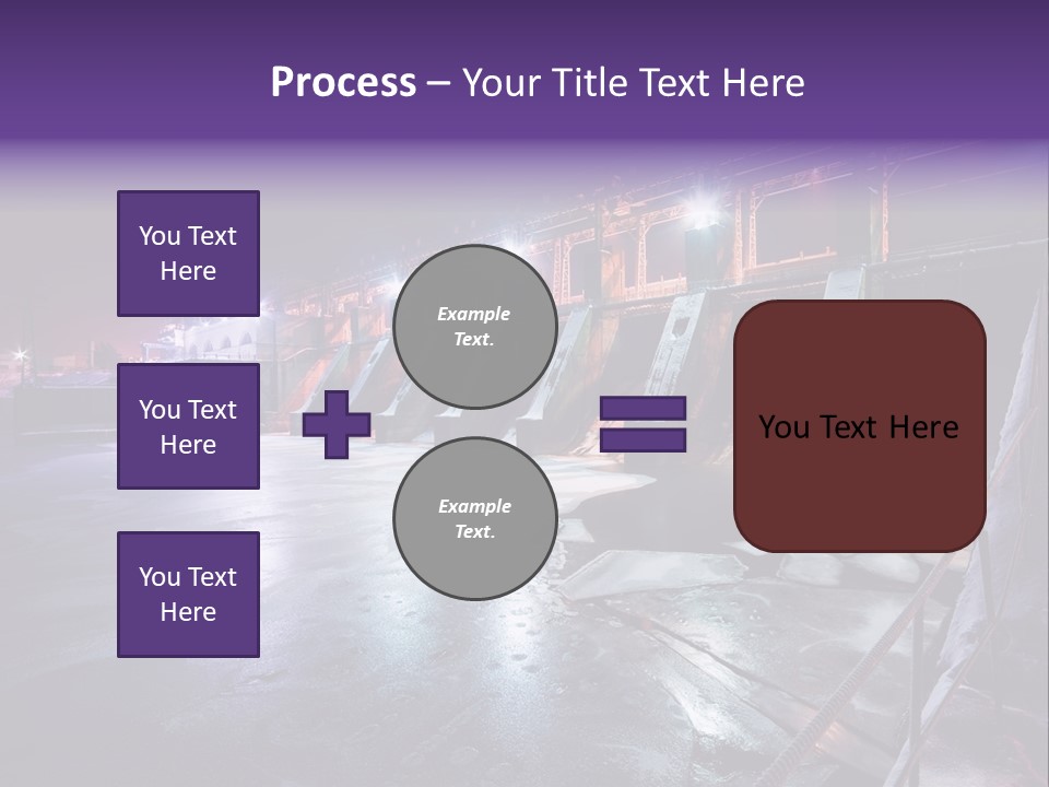 Winter Technology Pouring PowerPoint Template